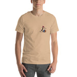 Lake CDA - Vizsla Style All Around Sports T-shirt (Dk Text)