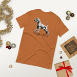 Vizsla Style - Vizsla Mom & Puppy w/ Dark Text T-Shirt