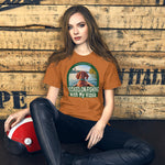 Hooked On Fishing With My Vizsla! t-shirt