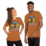 Vizsla Hiking: Steps And Sniffs Dog t-shirt
