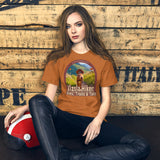 Vizsla Hiker: Tales, Trails & Tails Dog t-shirt