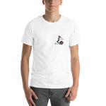 Lake CDA - Vizsla Style All Around Sports T-shirt (Dk Text)