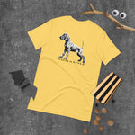 Vizsla Style Puppy w/ Dark Text T-Shirt