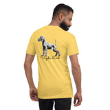 Vizsla Style - Vizsla Dad & Puppy w/ Dark Text T-Shirt