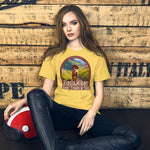 Vizsla Hiker: Tales, Trails & Tails Dog t-shirt