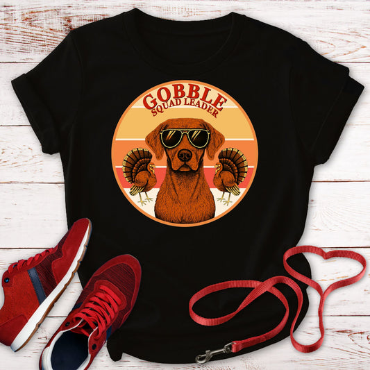 Gobble Squad Leader: Vizsla Thanksgiving Commander