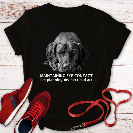 Maintaining Eye Contact: Planning My Next Bad Act