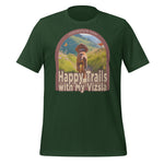 Happy Trails With My Vizsla Dog t-shirt