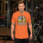 Happy Trails With My Vizsla w/ Hiker t-shirt