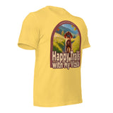 Happy Trails With My Vizsla Puppy t-shirt