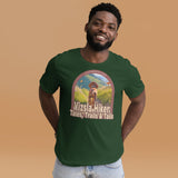 Vizsla Hiker: Tales, Trails & Tails Dog t-shirt