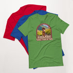 Vizsla Hiker: Tales, Trails & Tails Dog t-shirt