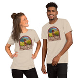 Vizsla Hiker: Tales, Trails & Tails Dog t-shirt