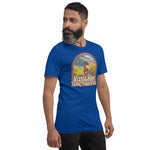 Vizsla Hiker: Tales, Trails & Tails Dog t-shirt