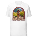 Vizsla Hiker: Tales, Trails & Tails Dog t-shirt