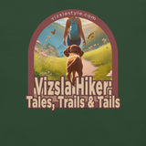 Vizsla Hiker: Tales, Trails & Tails w/ Hiker t-shirt