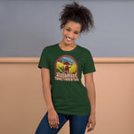 Vizsla Hiker: Tales, Trails & Tails Puppy t-shirt