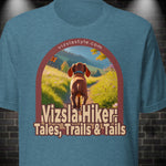 Vizsla Hiker: Tales, Trails & Tails Puppy t-shirt