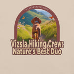 Vizsla Hiking Crew: Nature's Best Duo Dog t-shirt