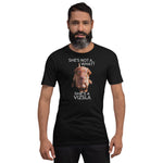 She's Not A What... She's A Vizsla (in Color) All Around Sports T-shirt (Lt Text)