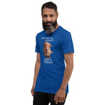 She's Not A What... She's A Vizsla (in Color) All Around Sports T-shirt (Lt Text)