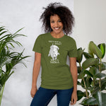 She's Not A What... She's A Vizsla All Around Sports T-shirt (Lt Text)