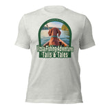 Vizsla Fishing Adventures, Tails & Tales! t-shirt