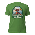 Vizsla Fishing Adventures, Tails & Tales! t-shirt