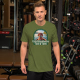 Vizsla Fishing Adventures, Tails & Tales! t-shirt
