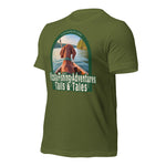 Vizsla Fishing Adventures, Tails & Tales! t-shirt
