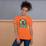 Vizsla Fishing Adventures, Tails & Tales! t-shirt