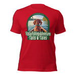 Vizsla Fishing Adventures, Tails & Tales! t-shirt
