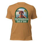 Vizsla Fishing Adventures, Tails & Tales! t-shirt