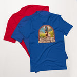 Vizsla Hikes: Paws On The Path w/ Hiker t-shirt