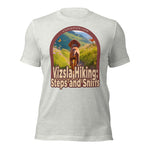 Vizsla Hiking: Steps And Sniffs Dog t-shirt