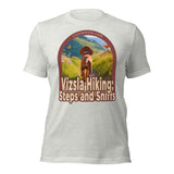 Vizsla Hiking: Steps And Sniffs Dog t-shirt
