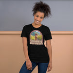 Vizsla Hiking: Steps And Sniffs Dog t-shirt