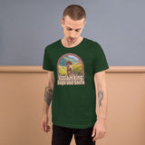 Vizsla Hiking: Steps And Sniffs Dog t-shirt