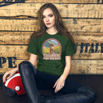 Vizsla Hiking: Steps And Sniffs Dog t-shirt