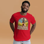 Vizsla Hiking: Steps And Sniffs w/ Hiker t-shirt