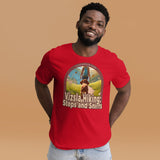 Vizsla Hiking: Steps And Sniffs w/ Hiker t-shirt