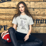 He's Not A What... He's A Vizsla - All Around Sports T-shirt (Dk Text)