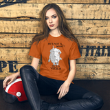 He's Not A What... He's A Vizsla - All Around Sports T-shirt (Dk Text)