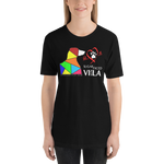 Love is a Sugar Faced Vizsla All Around Sports T-shirt (Lt Text)