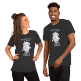 She's Not A What... She's A Vizsla All Around Sports T-shirt (Lt Text)