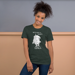 He's Not A What... He's A Vizsla - All Around Sports T-shirt (Lt Text)