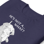 He's Not A What... He's A Vizsla - All Around Sports T-shirt (Lt Text)