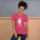 She's Not A What... She's A Vizsla All Around Sports T-shirt (Lt Text)