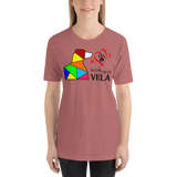 Love is a Sugar Faced Vizsla - All Around Sports T-shirt (Dk Text)