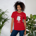 He's Not A What... He's A Vizsla - All Around Sports T-shirt (Lt Text)